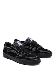 Vans Mens Rowley Classic Black Trainers - Image 3 of 6