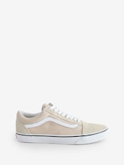 Vans Mens Beige Colour Theory Old Skool Trainers - Image 1 of 4