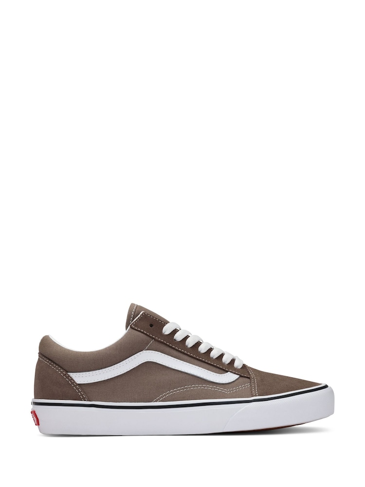 Vans Mens Colour Theory Old Skool Brown Trainers - Image 1 of 2