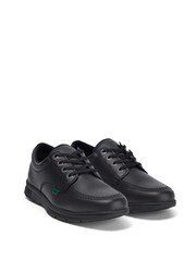 Kickers Black Kelland Lace Lo Trainers - Image 2 of 6