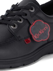 Kickers Black Kelland Lace Lo Trainers - Image 6 of 6