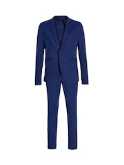 JACK & JONES Junior Blue Jersey Suit Trousers and Jacket Set - Изображение 5 из 7