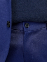 JACK & JONES Junior Blue Jersey Suit Trousers and Jacket Set - Изображение 7 из 7