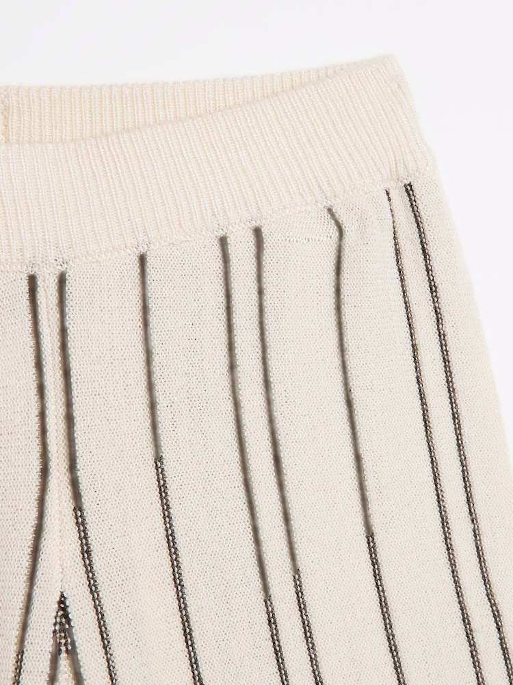 River Island Grey Baby Boys Knitted Polo Shirt Set - Image 5 of 5