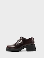 Vagabond Shoemakers Red Dorah Leather Monk Shoes - Image 1 of 3
