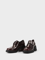 Vagabond Shoemakers Red Dorah Leather Monk Shoes - Image 2 of 3
