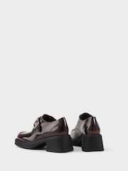 Vagabond Shoemakers Red Dorah Leather Monk Shoes - Image 3 of 3