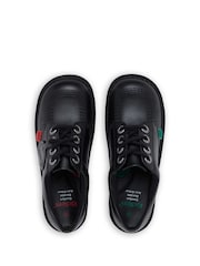 Kickers Black Lo Leather Trainers - Image 5 of 6