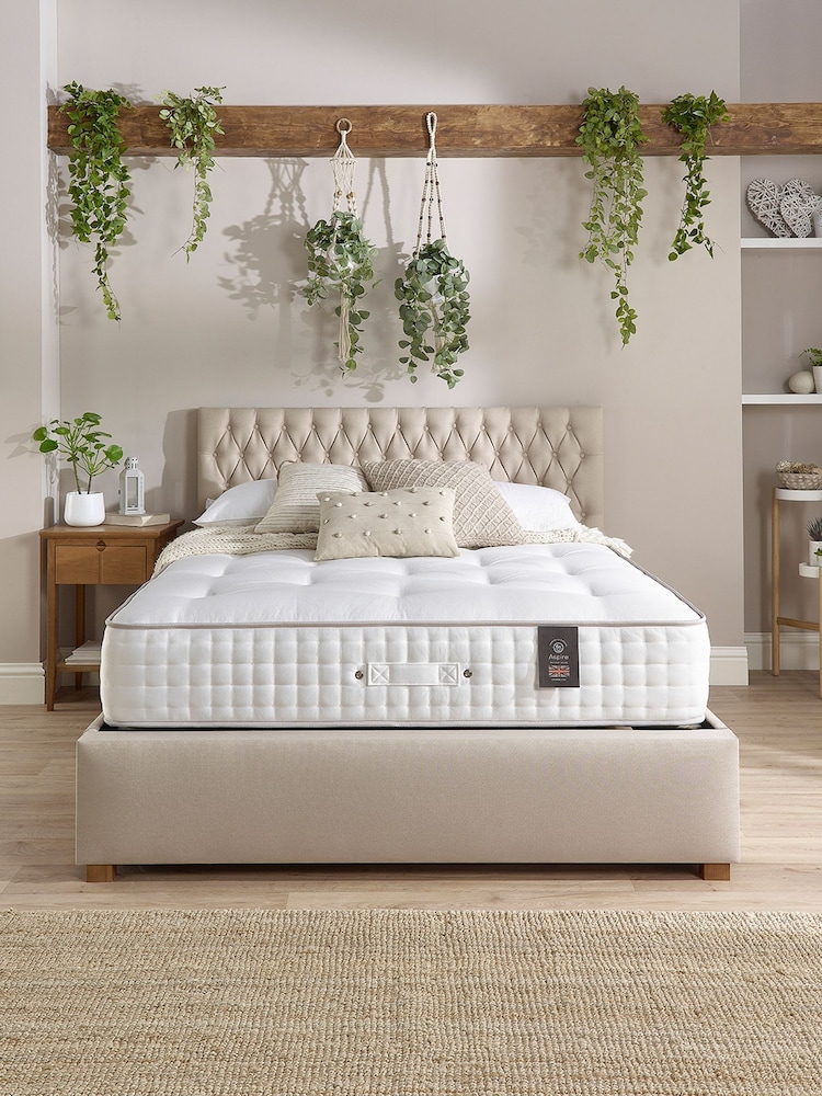 Aspire Furniture 7000 Pocket Wool Cashmere and Silk Dual Sid Mattress - Image 2 of 5