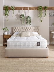 Aspire Furniture 3000 Pocket Wool Cashmere Silk Pillowtop Mattress - Image 2 of 4