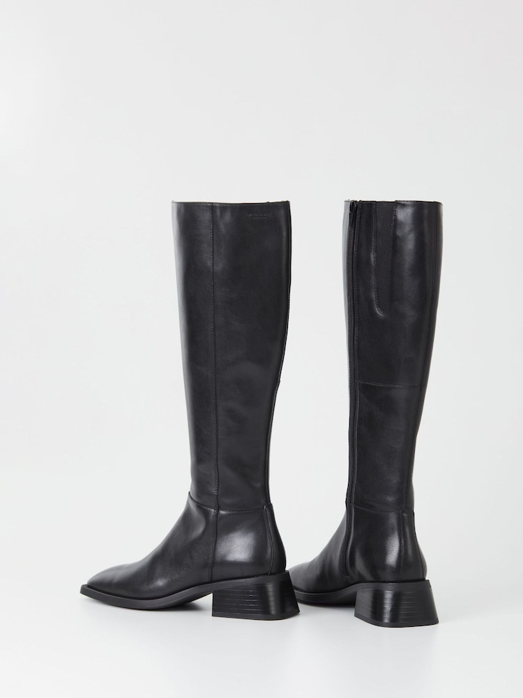 Vagabond Shoemakers Blanca Leather Knee High Black Boots - Image 3 of 3 Vagabond Shoemakers Blanca Leather Knee High Black Boots - Image 3 of 3