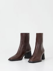 Vagabond Shoemakers Hedda Heeled Ankle Brown Boots - Image 2 of 3