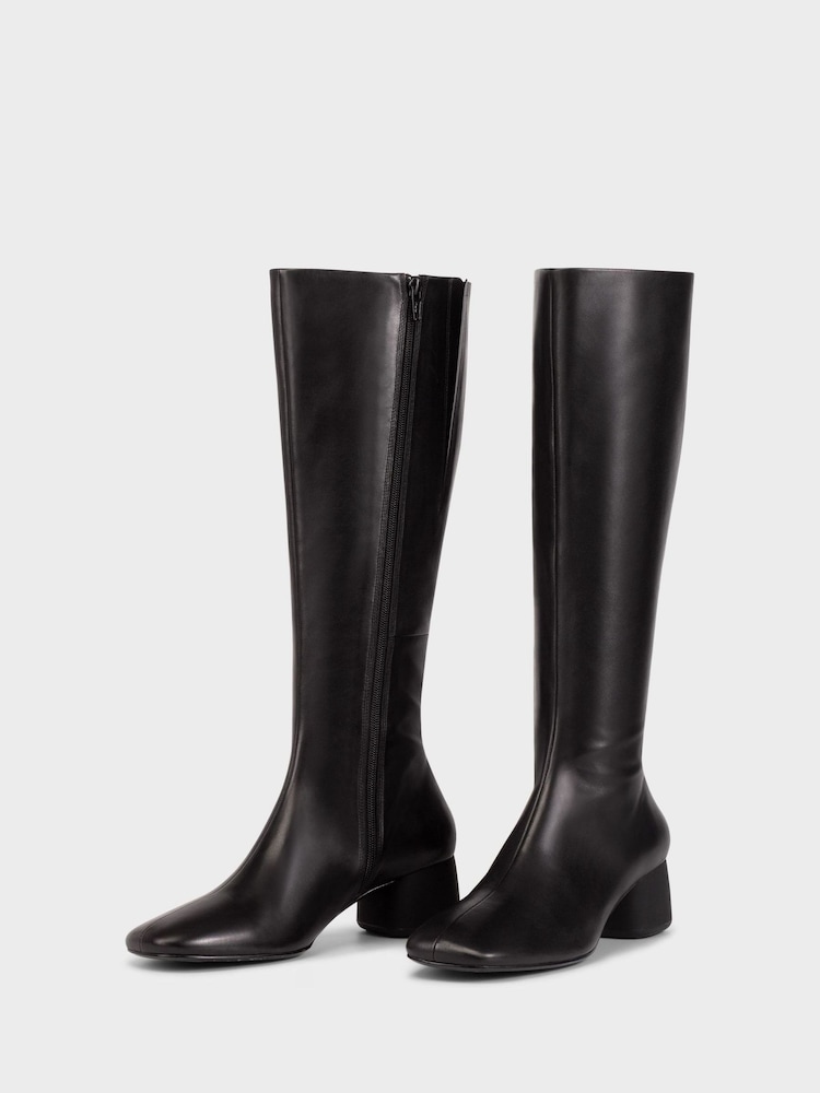 Vagabond Shoemakers Livia Leather Knee High Black Boots - Image 2 of 3 Vagabond Shoemakers Livia Leather Knee High Black Boots - Image 2 of 3