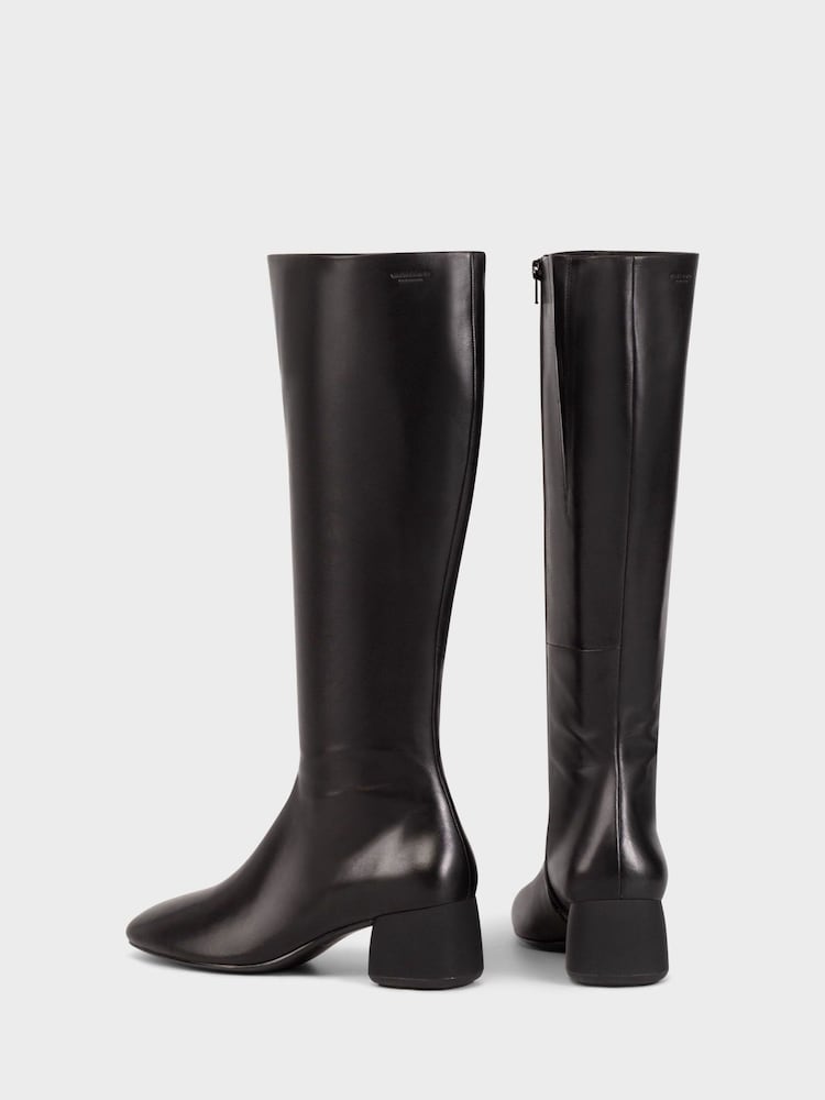 Vagabond Shoemakers Livia Leather Knee High Black Boots - Image 3 of 3