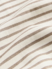 Striped Teddy Bear Relaxed Sweat Dress (3mths-7yrs) - Image 7 of 9