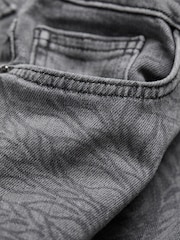 FatFace Grey Floral Bouquet Laser Print Jeans - Image 7 of 7