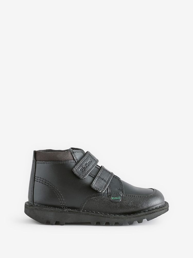 Kickers Black Hi Scuff Trainers - Image 1 of 1 Kickers Black Hi Scuff Trainers - Image 1 of 1