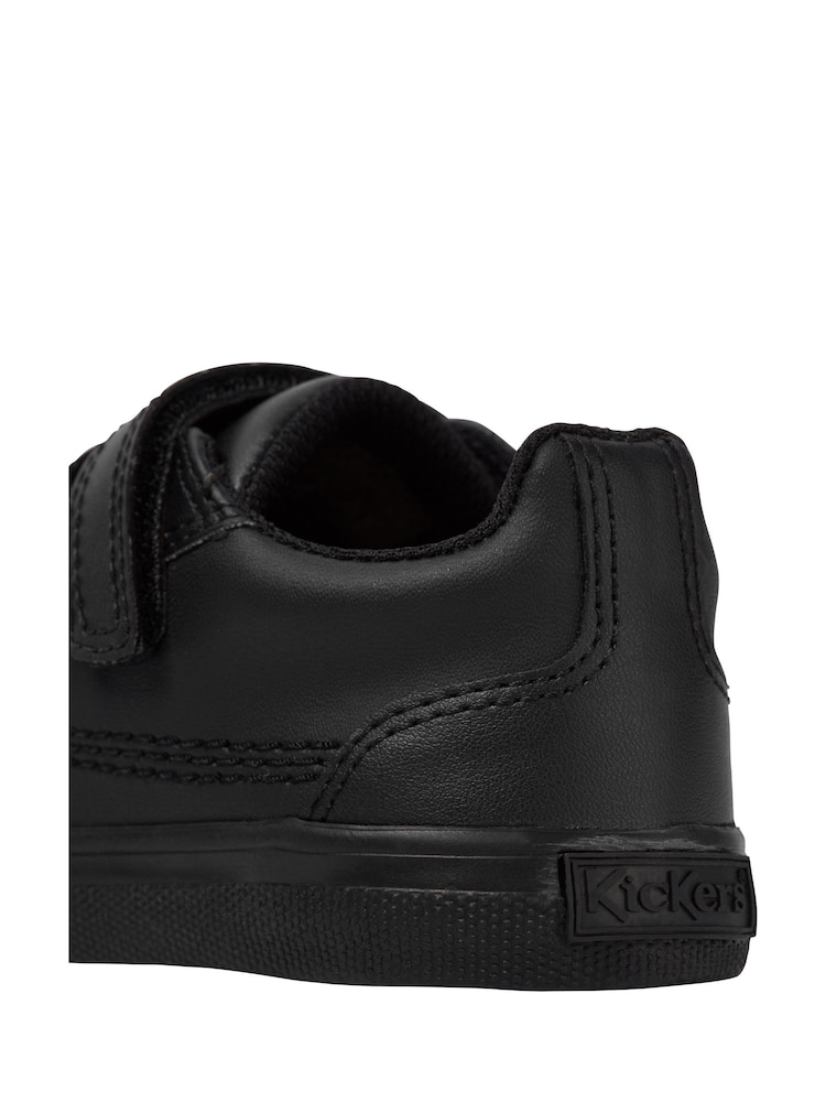 Kickers Black Tovni Trip Strap Trainers - Image 4 of 4