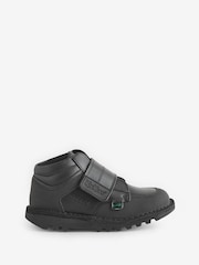 Kickers Black Mid Scuff Strap Trainer Boots - Image 1 of 1