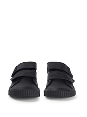 Kickers Black Tovni Twin Flex Strap Trainers - Image 4 of 5