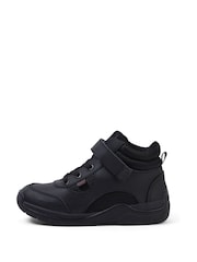 Kickers Black Stamper Hi Strap and Lace Trainer Boots - Image 2 of 7