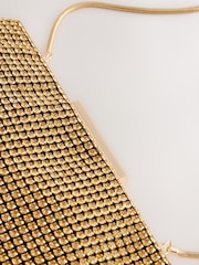 Gold Sparkle Clutch Bag - Image 7 of 9