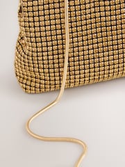 Gold Sparkle Clutch Bag - Image 8 of 9