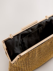 Gold Sparkle Clutch Bag - Image 9 of 9