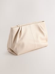 Bone Leather Snap Clutch Bag - Image 7 of 10