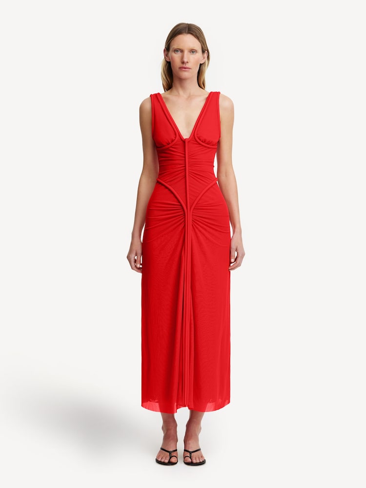 Significant Other Red Tillie Maxi Dress - Image 1 of 4