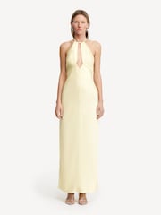 Significant Other Yellow Becca Halter Dress - Image 1 of 3
