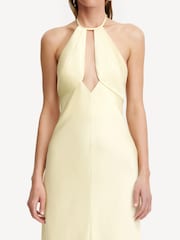 Significant Other Yellow Becca Halter Dress - Image 3 of 3