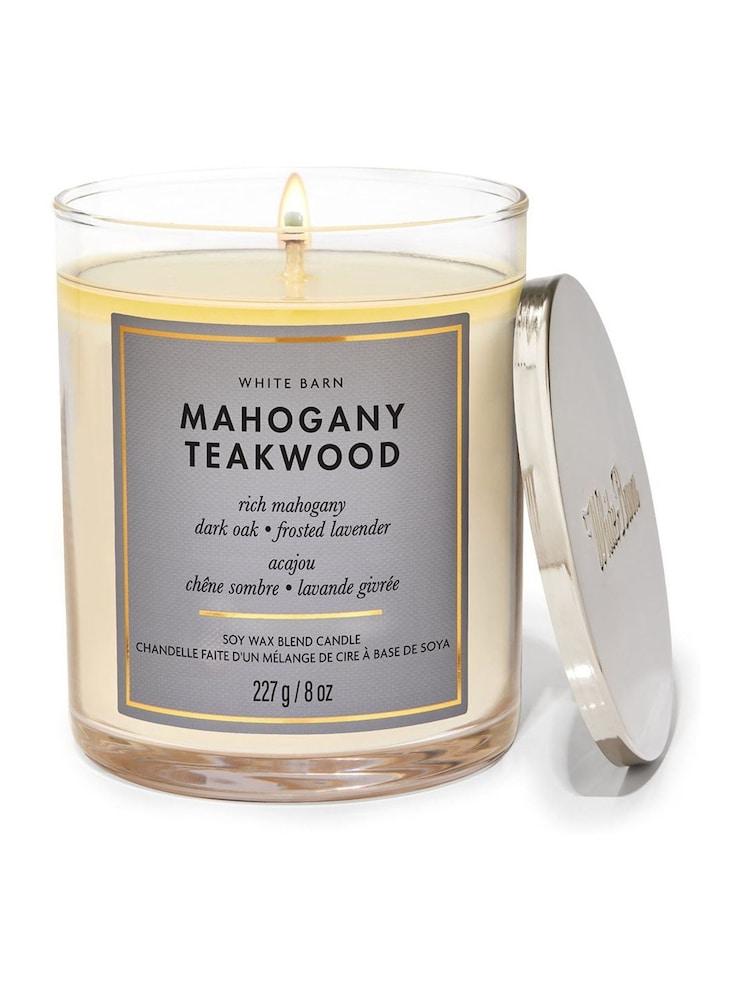 Bath & Body Works Mahogany Single Wick Candle - Image 1 of 1