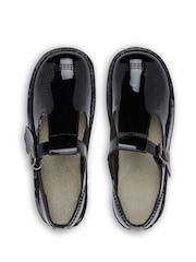 Kickers Black T Bar Patent Shoes - Image 6 of 6
