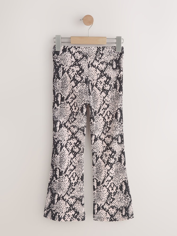 Snake - Textured Flare Leggings (3-16yrs) - Image 2 of 4