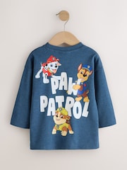 Navy Marl Paw Patrol Long Sleeve T-Shirt (3mths-8yrs) - Image 2 of 4