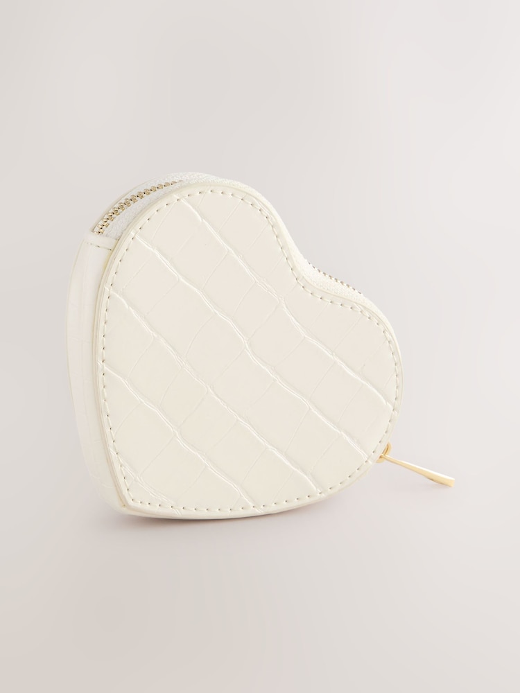 Bone Heart Shaped Coin Purse - Image 2 of 5