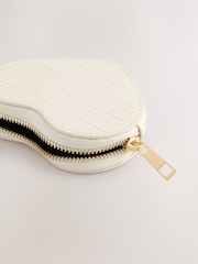 Bone Heart Shaped Coin Purse - Image 3 of 5
