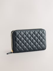 Negro - Large Quilted Purse - Imagen 1 de 5