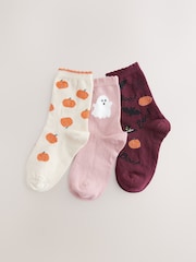 Black Oatmeal and Orange - Nogavice za noč čarovnic 3 paket - Slika 1 iz 3