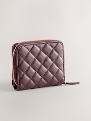 Berry Red Midi Quilted Purse - Image 2 of 5