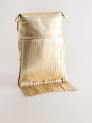 Metallic Fringe Phone Bag - Image 2 of 5