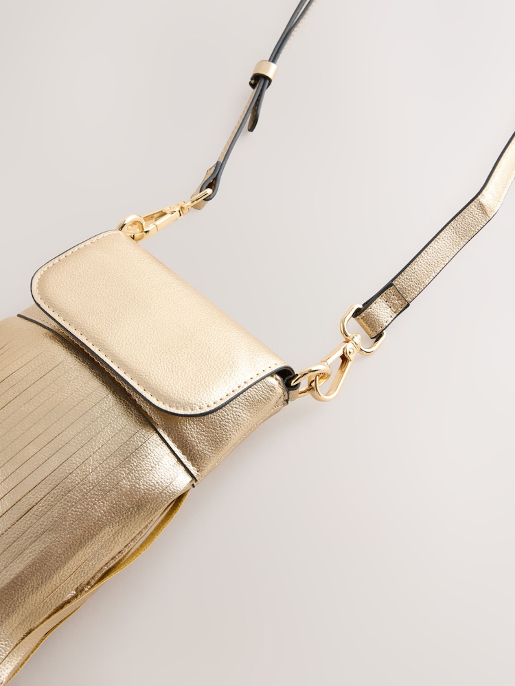 Metallic Fringe Phone Bag - Image 5 of 5