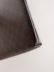 Brown Monogram Zip Around Laptop Case - Image 4 of 5