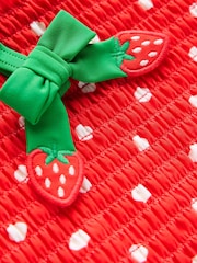 Boden Red Smocked Tankini Set - Image 3 of 3