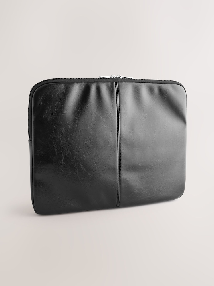 Black Gloss Laptop Bag - Image 1 of 4