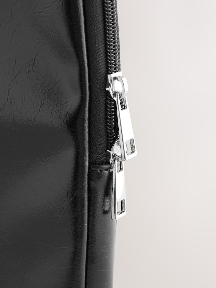 Black Gloss Laptop Bag - Image 2 of 4