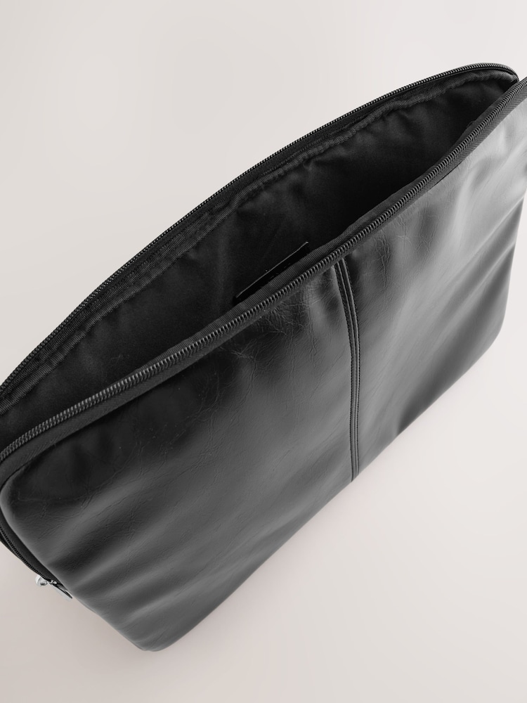 Black Gloss Laptop Bag - Image 4 of 4
