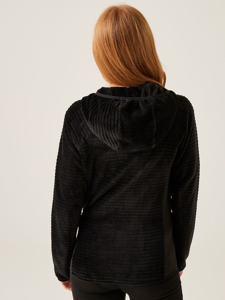 Regatta Black Endra Full Zip Fleece - Image 2 of 6 Regatta Black Endra Full Zip Fleece - Image 2 of 6