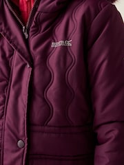 Regatta Purple Fabrizia II Heavyweight Water Replellent Coat - Image 6 of 9